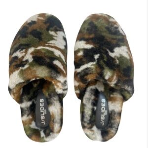 J/Slides Women's Sleek Shearling Slip On Slippers Size 8  $179.00 Anthropologie